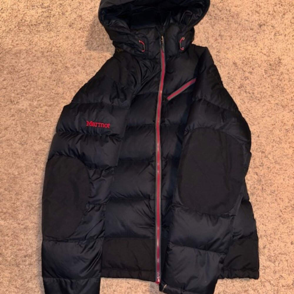 Women's Down Puffer Jacket, Black, Large, Marmot - Picture 3 of 5